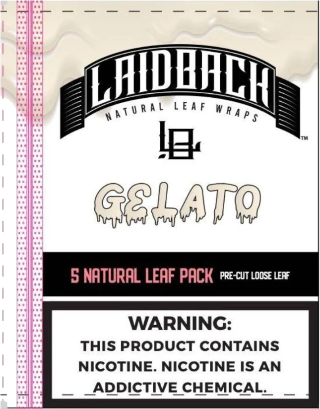 Laidback Gelato pack front