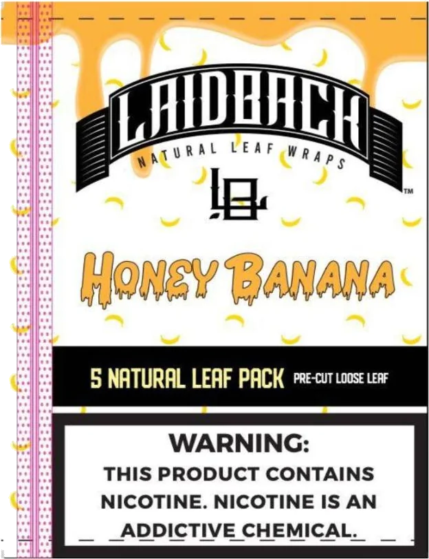 Laidback Honey Banana pack front